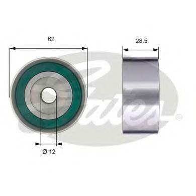 Направляющий / паразитный ролик ремня ГРМ GATES T42192 PowerGrip®