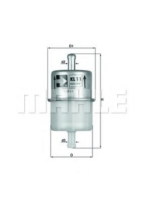 Топливный фильтр KNECHT KL 11 OF