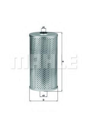Топливный фильтр KNECHT KX 210D