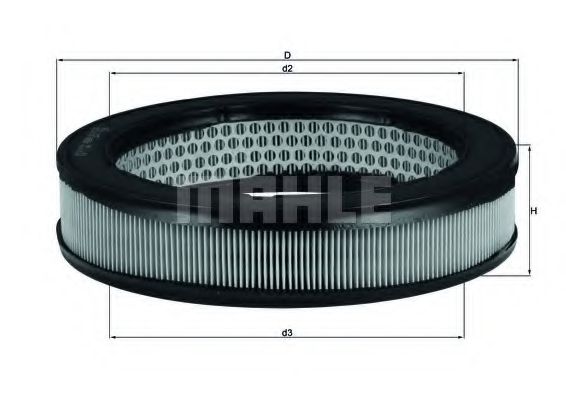 Воздушный фильтр KNECHT LX 67