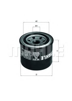 Масляный фильтр KNECHT OC 573