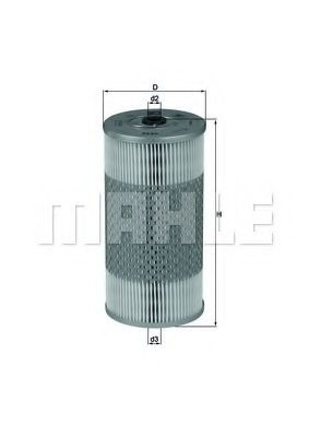 Масляний фільтр KNECHT OX 80D