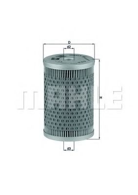 Топливный фильтр KNECHT KX 9D