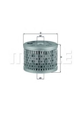 Паливний фільтр KNECHT KX 13D