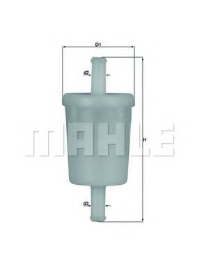 Паливний фільтр KNECHT KL 260 OF