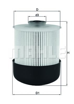 Топливный фильтр KNECHT KX 338/26D