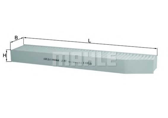 Фильтр салона KNECHT LA 897