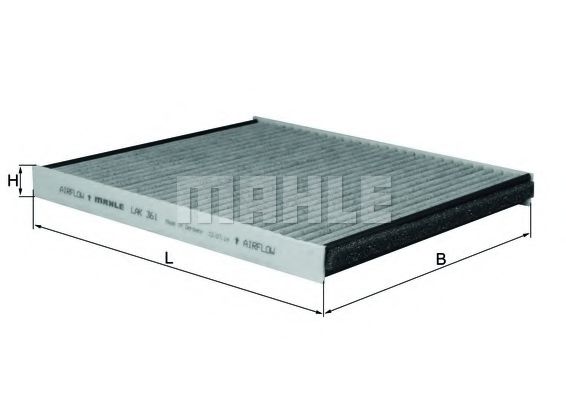 Фильтр салона KNECHT LAK 361
