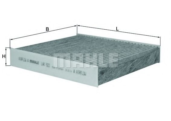 Фильтр салона KNECHT LAK 923