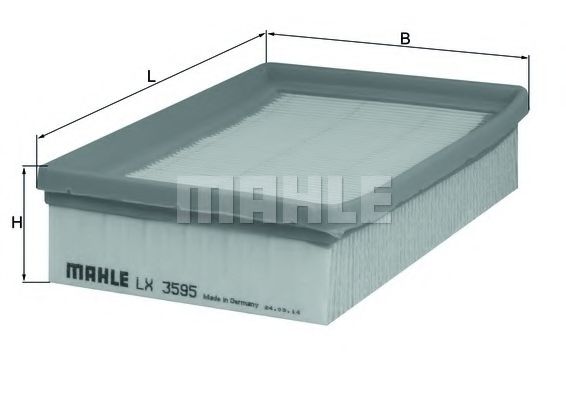 Воздушный фильтр KNECHT LX 3595