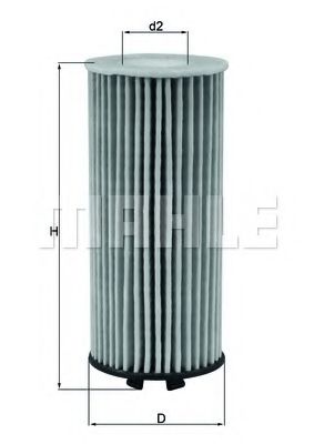 Масляный фильтр KNECHT OX 815D