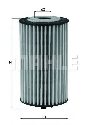 Масляный фильтр KNECHT OX 978D