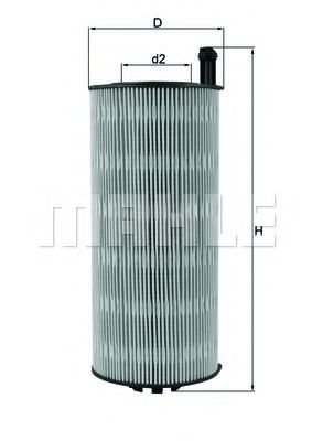 Масляный фильтр KNECHT OX 423/9D