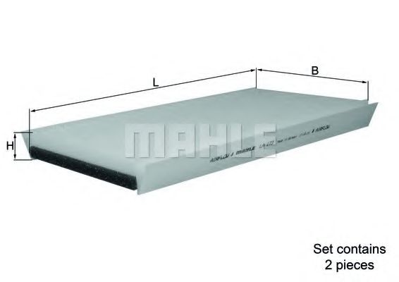 Фильтр салона KNECHT LA 173/S