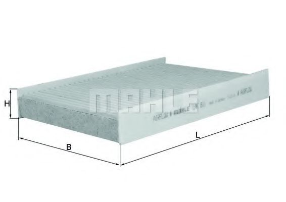Фильтр салона KNECHT LAK 811