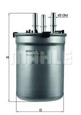 Топливный фильтр KNECHT KL 838