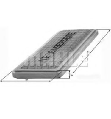 Воздушный фильтр KNECHT LX 457