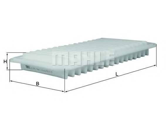 Повітряний фільтр KNECHT LX 3472