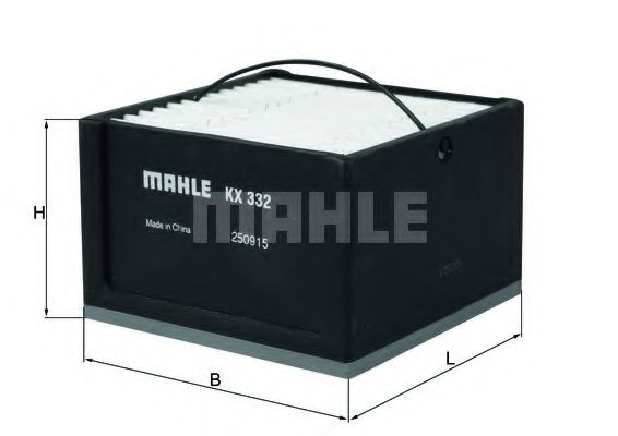 Топливный фильтр KNECHT KX 332 - Фото 1