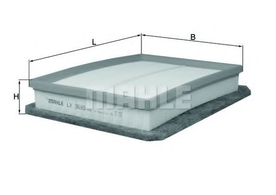 Воздушный фильтр KNECHT LX 3685