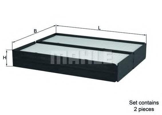 Фильтр салона KNECHT LA 896/S