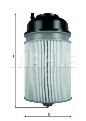 Топливный фильтр KNECHT KX 400D
