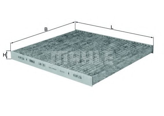 Фильтр салона KNECHT LAK 301
