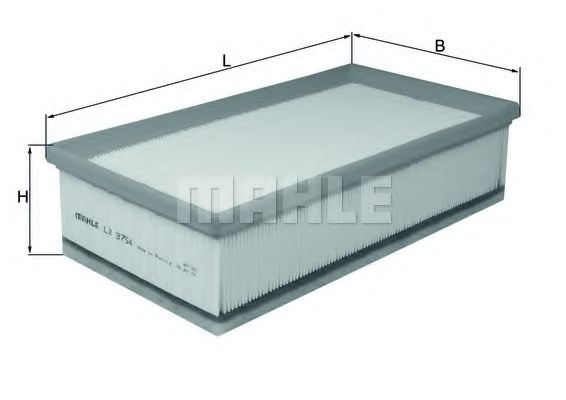 Воздушный фильтр KNECHT LX 3754