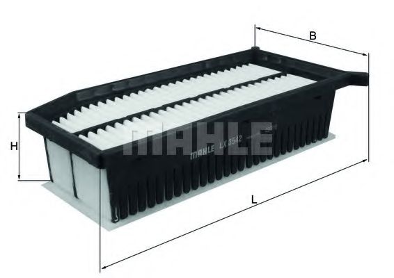 Воздушный фильтр KNECHT LX 3542