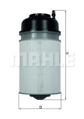 Топливный фильтр KNECHT KX 406D