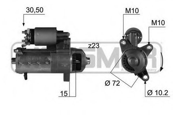 Стартер MESSMER 220365