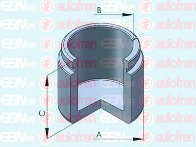 Поршень тормозного суппорта AUTOFREN SEINSA D025415