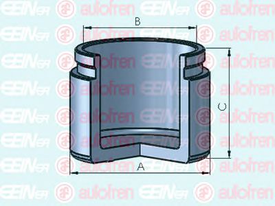 Поршень тормозного суппорта AUTOFREN SEINSA D025482