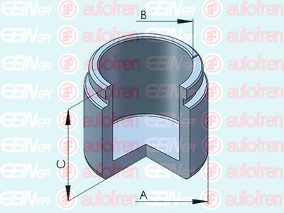 Поршень гальмівного супорта AUTOFREN SEINSA D025447