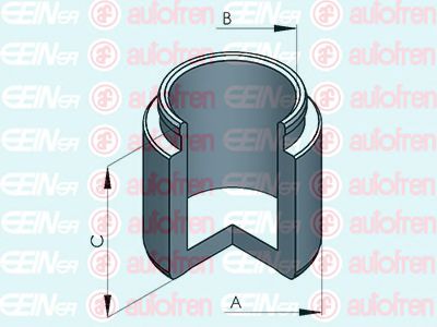 Поршень тормозного суппорта AUTOFREN SEINSA D025359