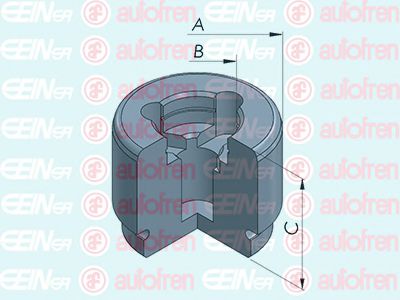 Поршень тормозного суппорта AUTOFREN SEINSA D025411