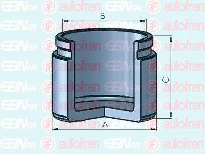 Поршень тормозного суппорта AUTOFREN SEINSA D025437