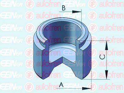 Поршень тормозного суппорта AUTOFREN SEINSA D025480