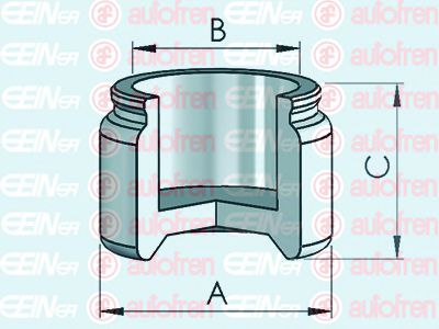 Поршень тормозного суппорта AUTOFREN SEINSA D025514