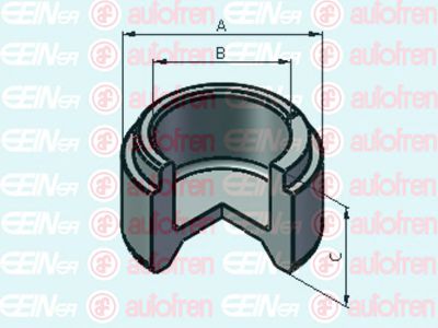 Поршень тормозного суппорта AUTOFREN SEINSA D025519