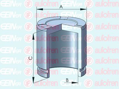 Поршень тормозного суппорта AUTOFREN SEINSA D025533