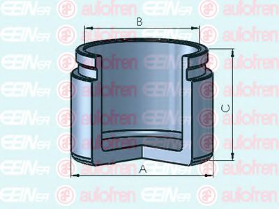 Поршень тормозного суппорта AUTOFREN SEINSA D025454