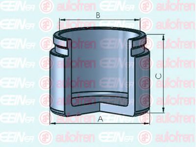 Поршень тормозного суппорта AUTOFREN SEINSA D025534