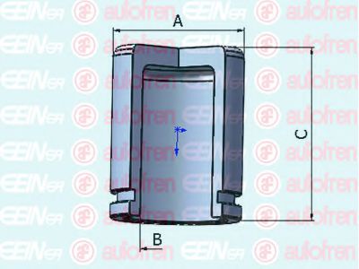 Поршень тормозного суппорта AUTOFREN SEINSA D025550
