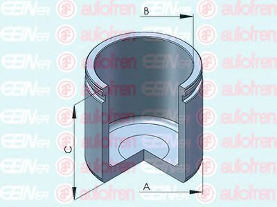 Поршень тормозного суппорта AUTOFREN SEINSA D025502
