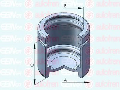 Поршень тормозного суппорта AUTOFREN SEINSA D025563