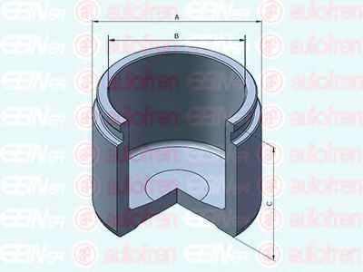 Поршень тормозного суппорта AUTOFREN SEINSA D025339