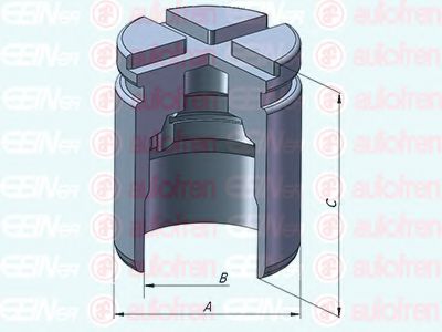 Поршень тормозного суппорта AUTOFREN SEINSA D025529