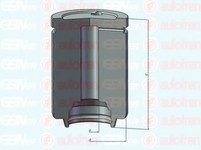 Поршень тормозного суппорта AUTOFREN SEINSA D025583
