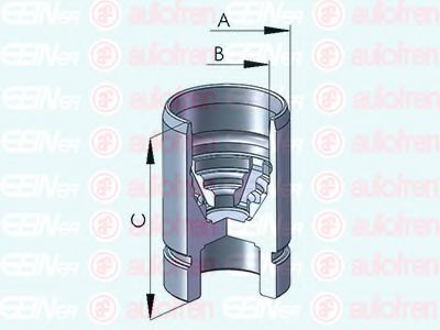 Поршень тормозного суппорта AUTOFREN SEINSA D025522